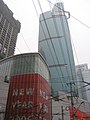 2006年的恒隆廣場一座及在建的二座（圖左）