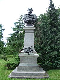 Kornel Ujejski - monument in Szczecin (Poland) moved from Lviv in 1946 PolandSzczecinUjejskiMonument.JPG