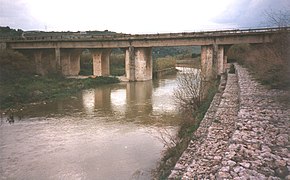 Il Ponte Diddino tra Solarino e Floridia.