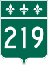 Route 219 shield