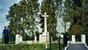 RE Grave Railway Wood Commonwealth War Graves Commission cemetery