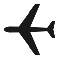 Symbol 15 Flughafen