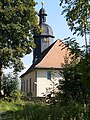 Kirche mit Ausstattung, Kirchhof, Einfriedung