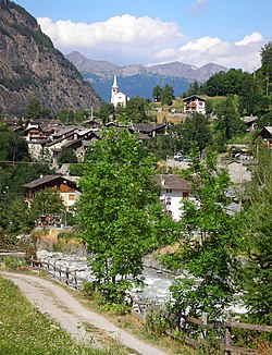 Skyline of Rhêmes-Saint-Georges