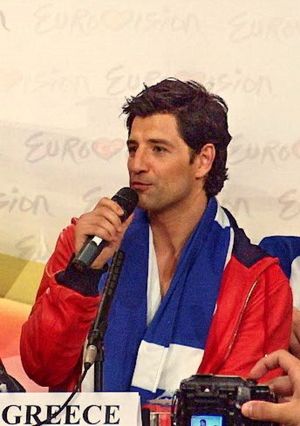 English: Sakis Rouvas (Σάκης Ρουβάς), represen...