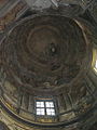 L'affresco della cupola raffigurante "La Gloria di Alessandro Sauli"