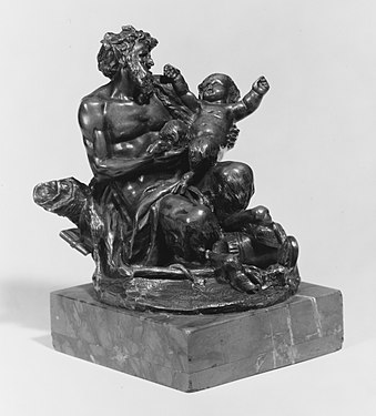 Un Satyre et son fils, bronze, New York, Metropolitan Museum of Art.