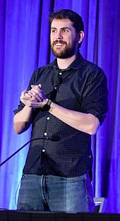 Hello Games co-founder Sean Murray at the 2017 Game Developers Conference Sean murray gdc 2017 cropped.jpg