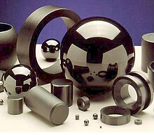 Bearing components made from 100% silicon nitride Si3N4 Si3N4bearings.jpg