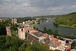 Westlechen Deel vu Sierk an d'Kierch Notre-Dame