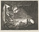 Солдатские казармы в Помпеях. Из альбома «Древности Великой Греции». 1804—1807
