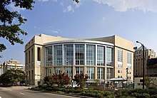 The Richmond courthouse for the United States District Court, Eastern District of Virginia Spottswood W. Robinson III and Robert R. Merhige, Jr., Federal Courthouse.jpg