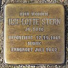 Stolperstein für Ilse-Lotte Stern