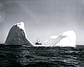 USCGC Acushnet while conducting an International Ice Patrol