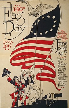 Плакат ко Дню флага США 1917.jpg