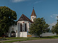 Katholische Filialkirche St. Magnus mit Mauer und Tor