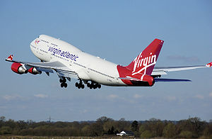 Virgin Atlantic Boeing 747-400 in current (200...