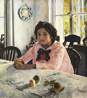 Walentin Alexandrowitsch Serow Girl with Peaches.jpg