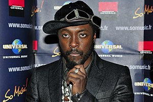 English: will.i.am, member of music group Blac...