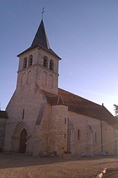 L'entrée de l'église, en 2012.