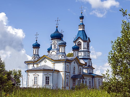 40. Никольская церковь, Беляево, Кикнурский район, Кировская область Автор — Ele-chudinovsk