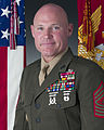 Sargento Micheal P. Barrett; Sargento Mayor del Cuerpo de Marines.