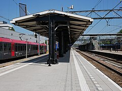 Dordrecht, Bahnsteiggleise 1 und 20