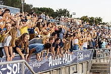 UC Davis Aggie Pack at a football game vs. Northern Colorado (2021)