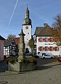 Alter Markt mit Maximilianbrunnen, Haus zur Krim und Glockenturm