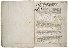 Рукопись Аркадии ок. 1585.jpg