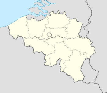 Location map of Belgium Equirectangular projec...