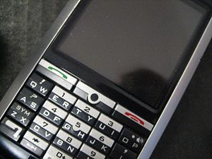 English: Picture of my Blackberry