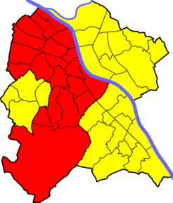 Poziția localității Bonn (district urban)