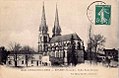 Kirche Saint-Étienne auf einer alten Postkarte