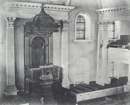 Interior, Brattle St. Church, Boston, c.1860s