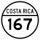 National Secondary Route 167 shield}}