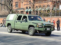 A CFMP Chevrolet Silverado (GMT880) “MilCOTS” field unit.