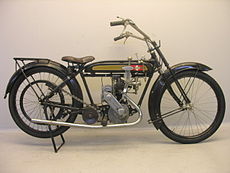 Condor model Moto Chassis met een 250 cc MAG-motor uit 1923