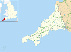 Nine Stones, Altarnun is located in Cornwall