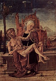 Cosmè Tura, Pietà Cosmè Tura, 1460
