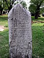 Front view of the monument