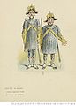 Costumes de Pitou et Grabuge pour la deuxième version de Geneviève de Brabant de Jacques Offenbach (1867)