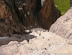 Abstieg durch Val Setus