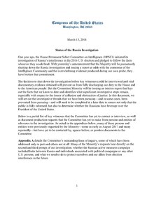 Minority status of the Russia investigation with appendices Final - minority status of the russia investigation with appendices.pdf