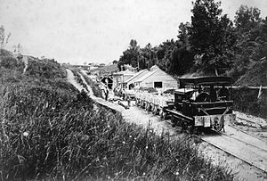 Parnell Tunnel construction