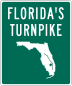 Homestead Extension of Florida's Turnpike marker