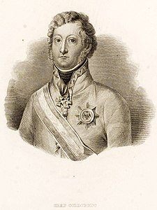 František de Paula z Colloreda-Waldsee v roce 1841