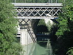 Fachwerkbahnbrücke