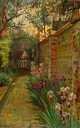 油絵「Garden Path」(1919)