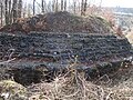 Ruine mit Limmatbrücke im Hintergrund